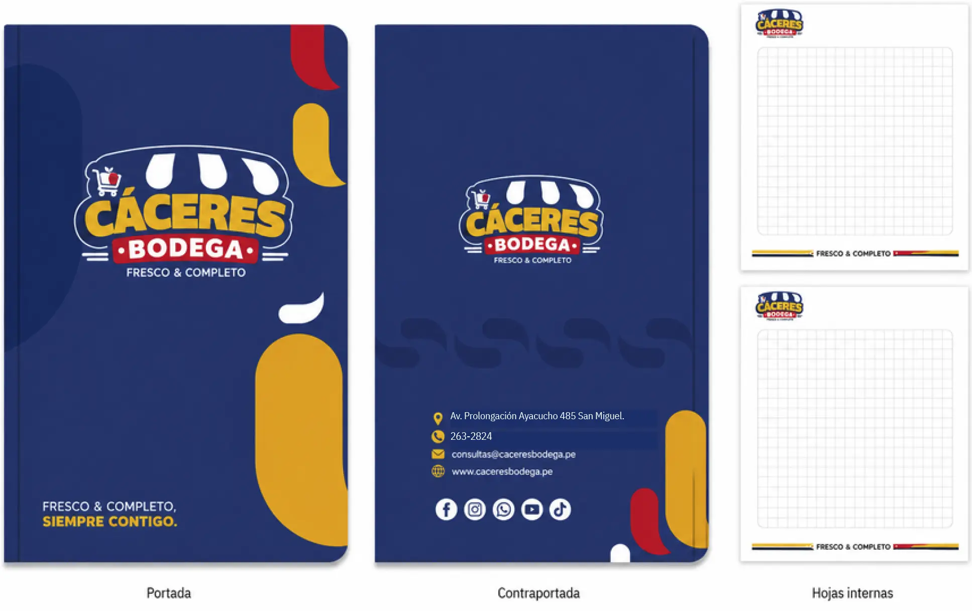 Cuaderno institucional de CÁCERES Bodega